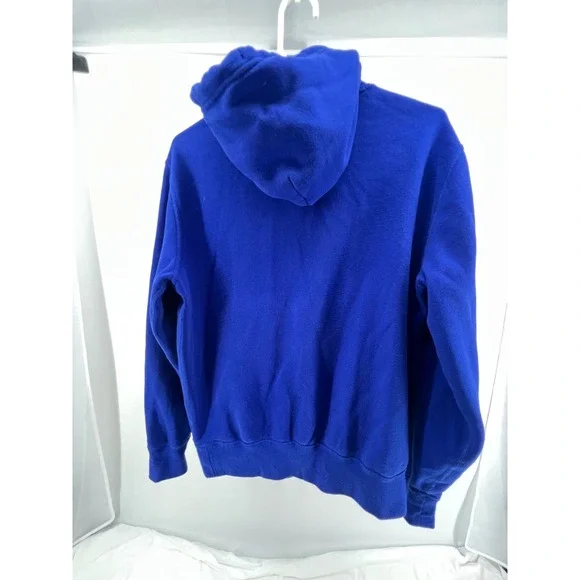 Polo Ralph Lauren Royal Blue Hoodie Sweatshirt with Red Pony Logo Size S - Picture 4 of 11